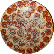 Brood: Pepperoni - Pizza Assada | Grande (Ingredientes: Molho de Tomate, Muçarela, Pepperoni, Orégano)