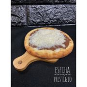 Doces: PRESTÍGIO - Esfiha (Ingredientes: Chocolate Ao leite, Coco em Flocos, Leite Condensado)