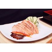 Sashimi: Sashimi Salmão Tosts 8 Peças - Sashimi Normal (Ingredientes: Salmão)
