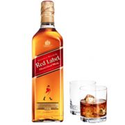 Alcóolicas: Uisque 08 anos Red Label DOSE - Uisque 08 anos DOSE