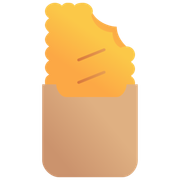Pastéis Especiais: Combo Kids - Tamanho Único (Ingredientes: Pastel + Suco + Batata 100g)