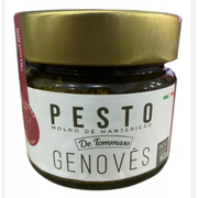 Pane & Antipasti: Pesto Genovês 160g (de Tommaso) - Ideal para acompanhar pratos à base de massas, carnes vermelhas ou até mesmo risotos. Molho a base de manjericão, noz, alho, Parmesão e azeite