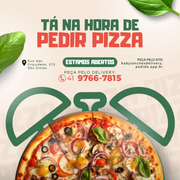 Tradicionais: Dogão - Pizza Grande (Ingredientes: Batata Palha, Catupiry, Molho, Mussarela, Orégano, Vina)