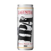 Cervejas (Unidade): Lagunitas IPA India Pale Ale 350ml - Possui aroma sedutor, com o lúpulo comandando, podendo perceber o maracujá e frutas tropicais.