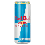 Energéticos: Red Bull Zero SUGARFREE 250ml - Energéticos Zero Açúcar 250ml