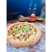 Especiais: CUPIM - Pizza Grande (Ingredientes: Cebola, CEBOLINHA, CUPIM, Mussarela, Pimenta Biquinho, Pimentão, QUEIJO COALHO, Tomate)