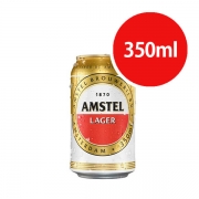Cervejas: cerveja amstel Lata 350ml - Cerveja