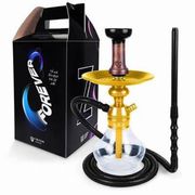 NARGUILE TRITON: NARGUILE TRITON FOREVER - DOURADO - ACIMA DE 3 UNIDADES FICA R$146,50 CADA///ACIMA DE 10 UNIDADES FICA R$ 140,00 CADA