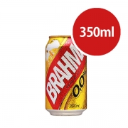 Cervejas Lata: Brahma zero 350ml - Cervejas