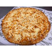 Tradicionais: Frango - Pizza Grande (Ingredientes: Frango, Milho, Molho, Mussarela, Orégano)
