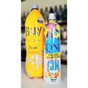 GIN E ESPECIARIAS: Gin QN Frutas Tropicais 900ml+ Baly Tropical2L - Combo - gelado