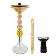 NARGUILE AMAZON: NARGUILE AMAZON DESIGNO - DOURADO CLEAR (ACOMPANHA MANGUEIRA) - ACIMA DE 3 UNIDADE R$ 715,00 CADA