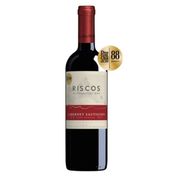 Vinhos Chilenos: Riscos Tinto Cabernet Sauvignon - 750ml