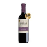 Vinhos Chilenos: Riscos Tinto Carmenere - 750ml