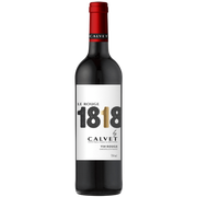 Vinhos Franceses: Calvet 1818 Tinto - 750ml