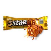 Chocolate: Lacta 5 Star 40g - Barra Recheada Com Caramelo e Biscoito