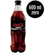 Refrigerantes: Coca Cola Zero 600 ml - Coca Cola Zero 600ml