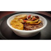 Marmitex Sábado: Carne Assada (Forno) - Marmitex Sábado (Ingredientes: Arroz., Feijão.)