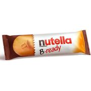 Chocolate: Nutella B-ready - wafer recheado com creme de avelã com cacau