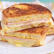 Lanche: Misto Quente - Lanche (Ingredientes: Pão, Presunto, Queijo)