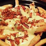Porções: Frita Kids - Grande (Ingredientes: Bacon, Batata Frita, Queijo)