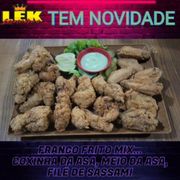 Porções: Frango Frito Mix - Grande (Ingredientes: Coxinha da Asa, File de Sassami Empanado, Meio da Asa (Tulipa))