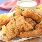 Porções: Filé de Tilápia - Média (Ingredientes: Filé de Tilápia Frita)