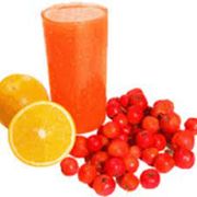 Suco: Suco de Polpa de Laranja com Acerola - Suco (Ingredientes: leite)