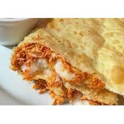 Pastel: Pastel de Frango com Catupiry - Pastel (Ingredientes: Catupiry, Frango Desfiado)