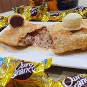 Pastel: Pastel Ouro Branco - Pastel Doce (Ingredientes: Ouro Branco)