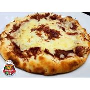 Esfihas gourmet: CARNE SECA - Esfiha salgada (Ingredientes: Carne seca, Cebola, Massa especial de esfiha, Mussarela)