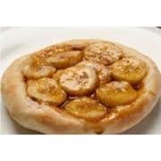 Esfihas gourmet: BANANA COM DOCE DE LEITE - Esfiha doce (Ingredientes: Banana fatiada, Canela e açúcar, Doce de leite, Massa especial de esfiha)