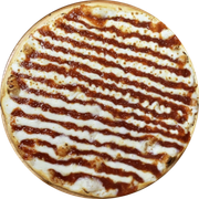 Pizza doce: Romeu e Julieta - Pizza Grande 35cm (Ingredientes: Goiabada especial, Mussarela)