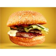 Lanche artesanal: 2-Big want - Lanche artesanal (Ingredientes: 2 X Hambúrguer artesanal 70g total (140g), Alface americana, Cebola, Molho especial da casa, Pão tradicional com gergelim, Picles, Queijo mussarela)