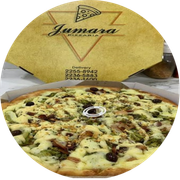 Tradicionais: Brócolis Coberto Com Catupiry - Pizza Grande (Ingredientes: Alho Frito, Azeitonas, Bacon, Brócolis, Coberto Com Catupiry, Orégano)