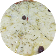Especiais: Americana - Pizza Grande (Ingredientes: Atum Sólido, Azeitonas, Cebola, Coberto Com Mussarela, Orégano, Palmito)