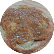 Doces: Banana com Doce de Leite - Pizza Grande (Ingredientes: Banana, Canela, Doce de Leite)