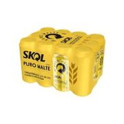 Cervejas Mala Fechada: SKOL PURO MALTE 473 - mala