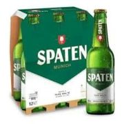 Cervejas Mala Fechada: SPATEN LONG NECK - mala