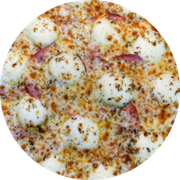 LOMBO CANADENSE: 29 - Lombo Catupiry - Pizza Grande (Ingredientes: Azeitonas, Catupiry, Lombo, Molho, Mussarela, Orégano)