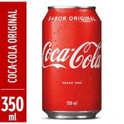 Refrigerante: Coca-Cola Lata - 350ml