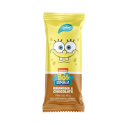 Picolé Kids: Picolé Bob Esponja - Picolé cremoso sabores: baunilha e chocolate.