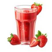Sucos: Morango Copo 300 ml - fruta congelada