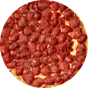 Tradicionais: Calabresa - Pizza Grande (Ingredientes: Calabresa, Molho de Tomate, Mussarela, Orégano)