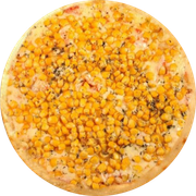 Tradicionais: Milho - Pizza Grande (Ingredientes: Milho, Molho de Tomate, Mussarela, Orégano)