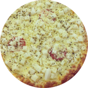 Tradicionais: Palmito - Pizza Grande (Ingredientes: Molho de Tomate, Mussarela, Orégano, Palmito)