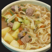 Caldos: Minestrone (Carne c/ Legumes e Macarrão - Caldos (Ingredientes: Caldo)