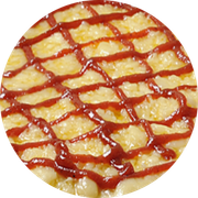 Doces: Romeu e Julieta - Pizza Grande (Ingredientes: Goiabada, Molho de Tomate, Mussarela)