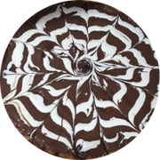 Doces: mesclado - Pizza Grande (Ingredientes: Chocolate, Doce de Leite, Mussarela)