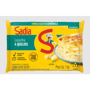 Congelados: Lasanha Sadia 4 Queijos)